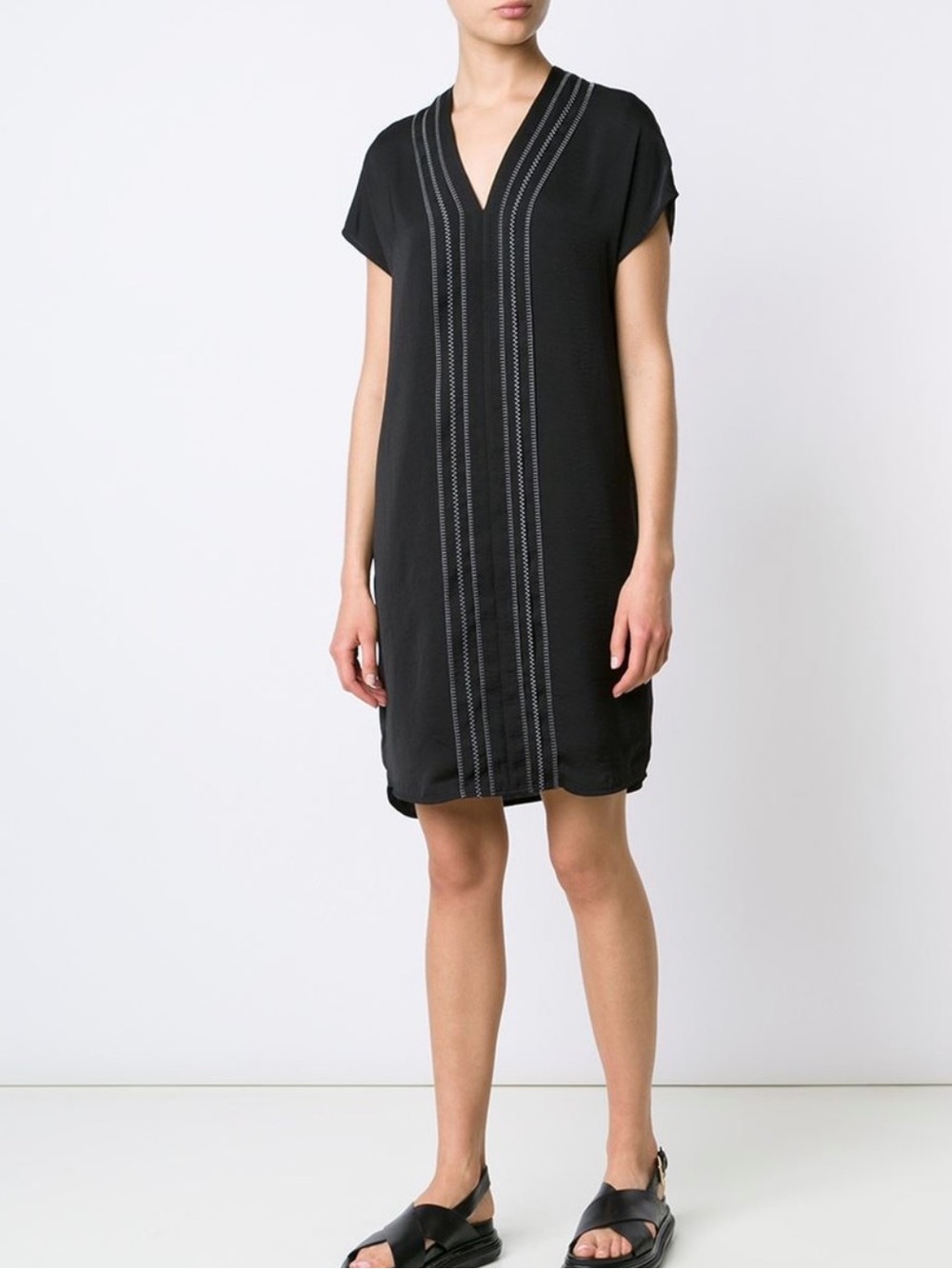 Vince Shift Pull Over Dress Size 4